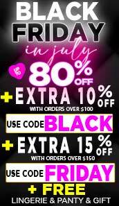 Memorial Flash Sale Lingerie 